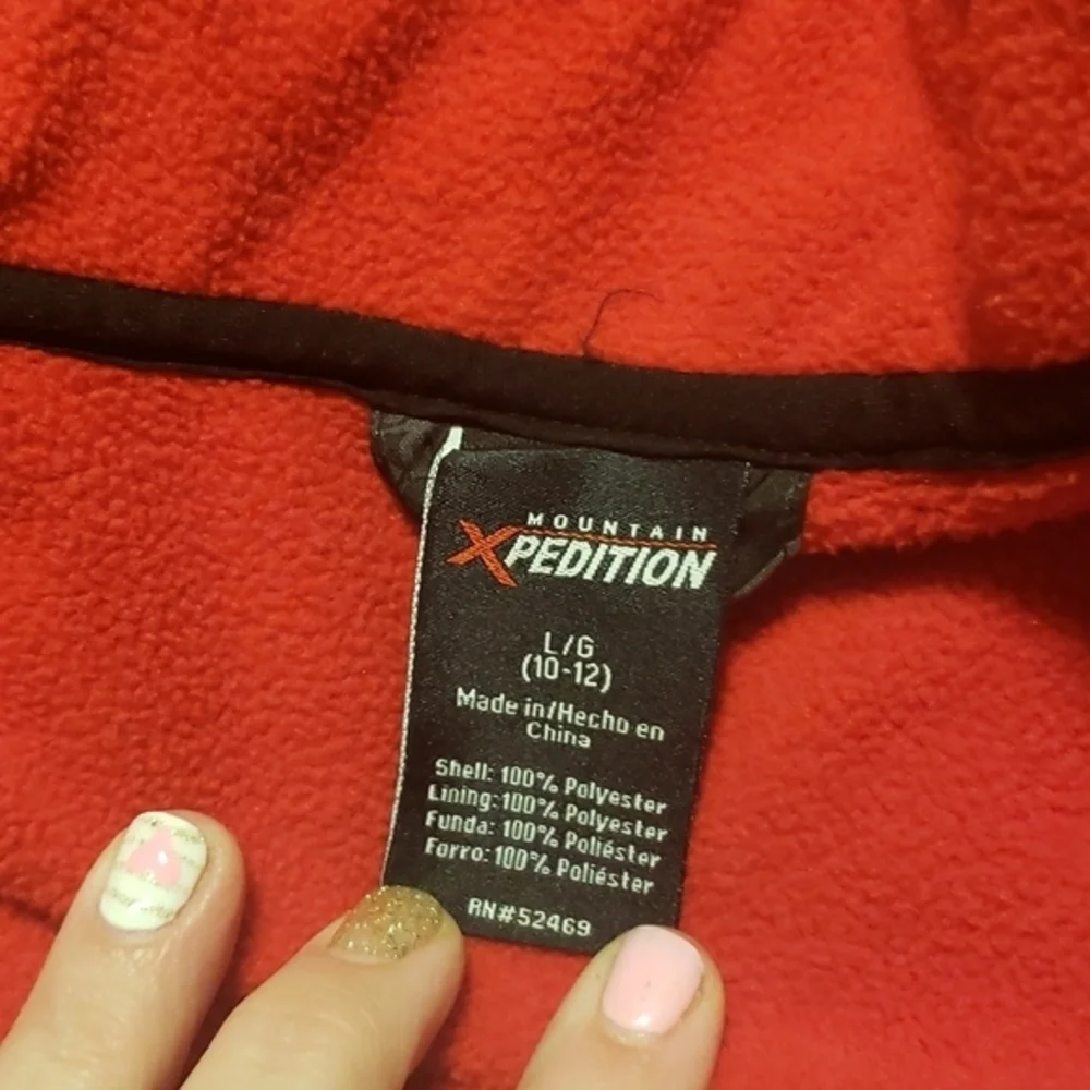 Xpedition boys coat size small‎ 10/12 fleece lined